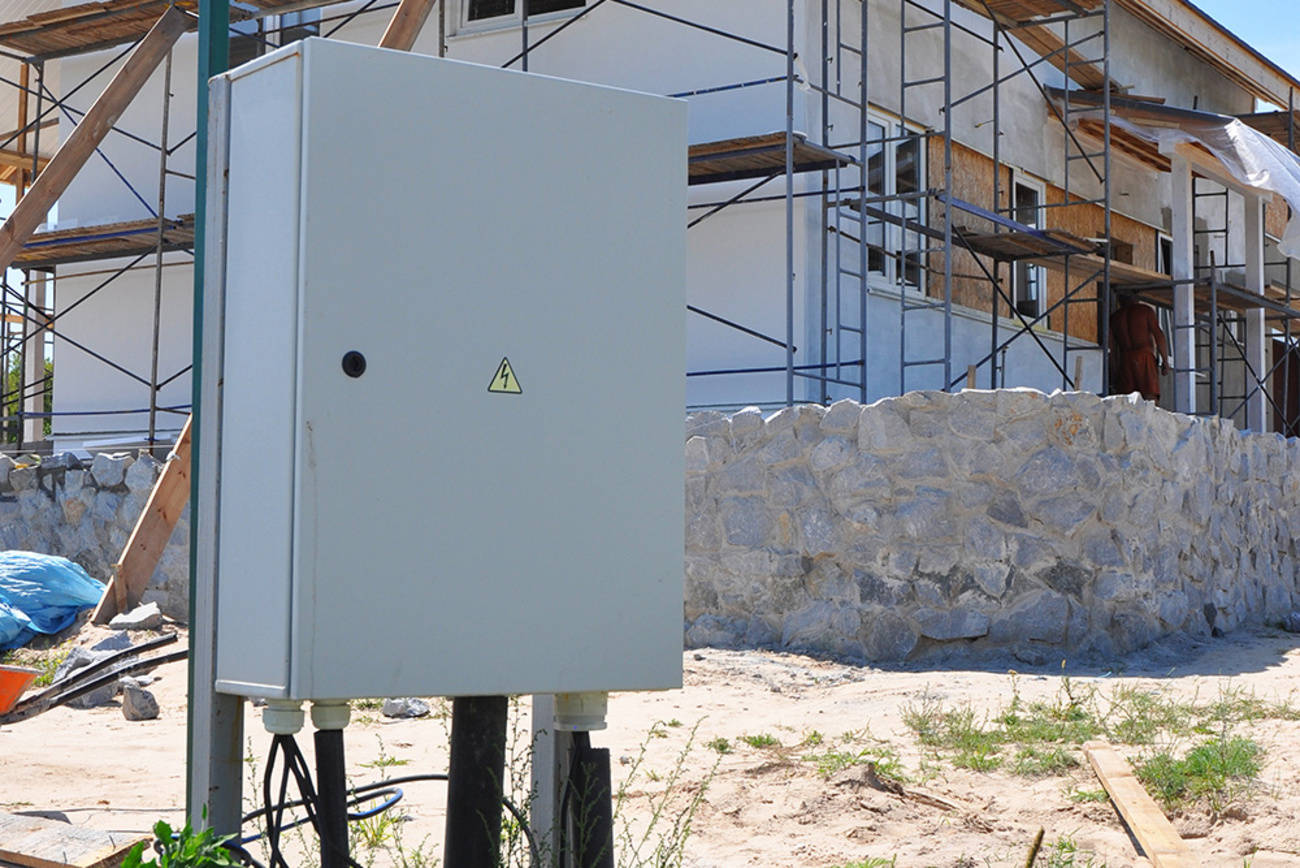 Baustrom bei Elektro Tischler Reinhard in Oberschneiding
