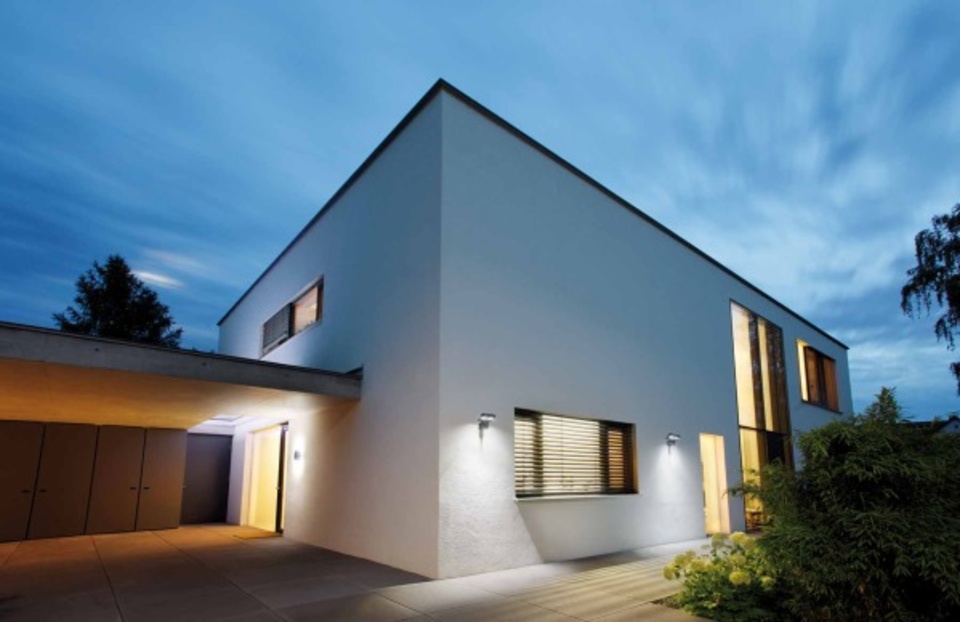 Aussenbeleuchtung bei Elektro Tischler Reinhard in Oberschneiding