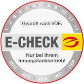 Der E-Check bei Elektro Tischler Reinhard in Oberschneiding