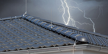 Äußerer Blitzschutz bei Elektro Tischler Reinhard in Oberschneiding