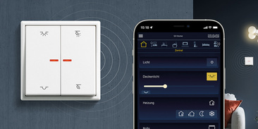 KNX RF Taster bei Elektro Tischler Reinhard in Oberschneiding